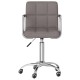 Sonata Scaun de bucătărie pivotant, gri taupe, material textil