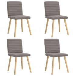 Sonata H Трапезни столове, 4 бр, таупе, текстил - Scaune de dining
