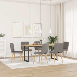 Sonata H Трапезни столове, 6 бр, таупе, плат - Scaune de dining