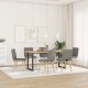 Sonata H Трапезни столове, 6 бр, таупе, плат