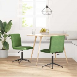 Sonata H Трапезни столове, 2 бр, светлозелени, кадифе - Scaune de dining