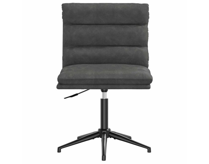 Sonata Scaune de sufragerie, 4 buc., negru, piele ecologică