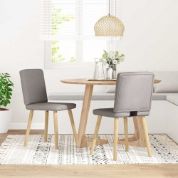 Sonata H Трапезни столове, 2 бр, таупе, текстил - Scaune de dining