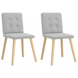 Sonata H Трапезни столове 2 бр Cloud сив плат - Scaune de dining