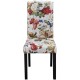Sonata Scaune de bucătărie, 4 buc., multicolor, material textil