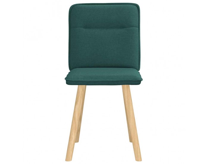 Sonata H Трапезни столове, 2 бр, тъмнозелени, текстил