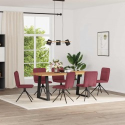 Sonata H Трапезни столове, 6 бр, виненочервени, плат - Scaune de dining