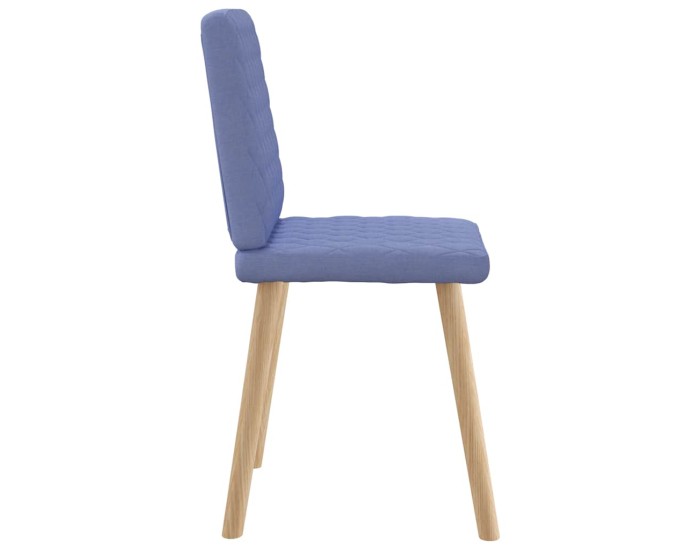 Sonata Scaune de sufragerie 6 buc țesătură Jeans Blue