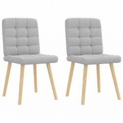 Sonata H Трапезни столове 2 бр Cloud сив плат - Scaune de dining