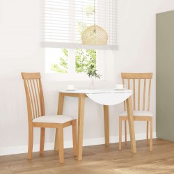 Sonata H Трапезни столове с възглавници 2 бр Естествено масивно дърво - Scaune de dining