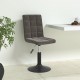 Sonata H Въртящи трапезни столове, 4 бр, тъмносиви, кадифе