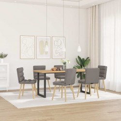 Sonata H Трапезни столове, 6 бр, таупе, плат - Scaune de dining