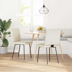 Sonata H Трапезни столове, 2 бр, кремави, кадифе - Scaune de dining