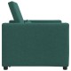 Sonata Canapea extensibilă single Verde închis 90 x 165 x 87 cm