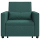 Sonata Canapea extensibilă single Verde închis 90 x 165 x 87 cm