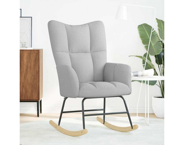 Sonata H люлеещ се стол Cloud Grey Fabric