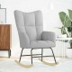 Sonata H люлеещ се стол Cloud Grey Fabric