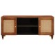 Sonata Cabinet TV cu raft Maro 105 x 33,5 x 46 cm Lemn de mango solid
