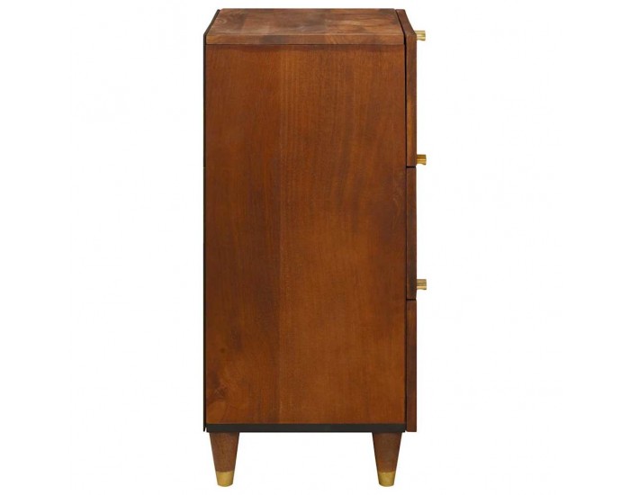 Sonata H Служебен шкаф с чекмедже Кафяво 40 x 33.5 x 75 см