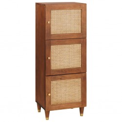 Sonata H Висок шкаф Кафяво 40 x 33.5 x 110 см - Corpuri, vitrine, biblioteci modulare