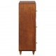 Sonata H Висок шкаф Кафяво 40 x 33.5 x 110 см