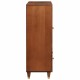 Sonata Șifonier Înalt Maro 60 x 33,5 x 100 cm Lemn de mango solid