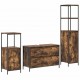 Sonata H Комплект мебели за баня 3 pcs Опушен дъб 90 x 34.5 x 60 см