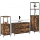 Sonata H Комплект мебели за баня 3 pcs Опушен дъб 90 x 34.5 x 60 см