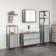 Sonata H Комплект мебели за баня 3 pcs Сив сонома 90 x 34.5 x 60 см