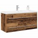 Sonata H Шкаф с мивка с чекмедже 2 pcs Старо дърво 100 x 38.5 x 48 cm