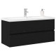 Sonata Dulap pentru Chiuveta de Baie Stejar Negru 100 x 39 x 62 cm