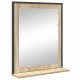 Sonata Set de mobilier pentru baie 3 buc. Maro 33 x 33 x 120,5 cm