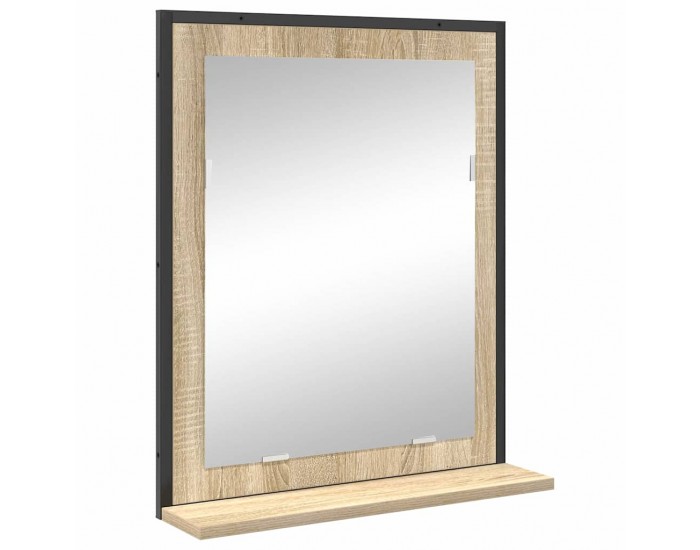 Sonata H Комплект мебели за баня с рафт 3 pcs Кафяво 33 x 33 x 120.5 см
