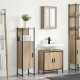 Sonata H Комплект мебели за баня с рафт 3 pcs Кафяво 60 x 30 x 60 cm