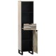 Sonata Dulap de Baie Alb 38 x 33 x 160 cm Lemn prelucrat