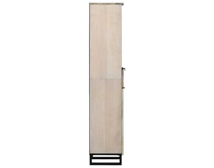 Sonata Dulap de Baie Alb 38 x 33 x 160 cm Lemn prelucrat