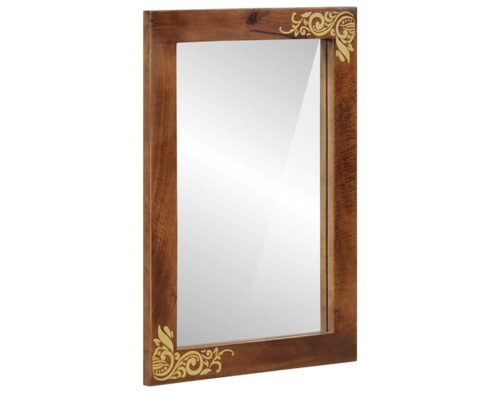 Sonata Oglindă pentru baie Maro miere 70 x 50 x 2,5 cm