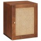 Sonata H Шкаф за баня с рафт Монтиране на стена Кафяв 38 x 33.5 x 48 см