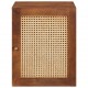 Sonata H Шкаф за баня с рафт Монтиране на стена Кафяв 38 x 33.5 x 48 см