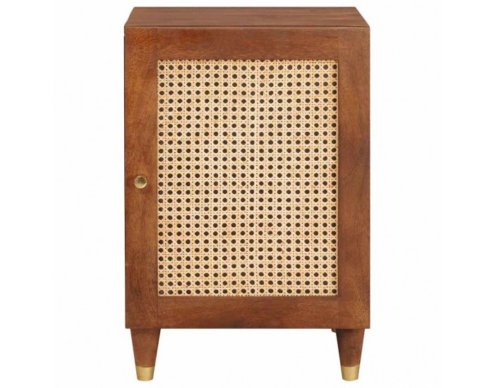 Sonata H Шкаф за баня с рафт със съхранение Кафяв 38 x 33.5 x 58 см