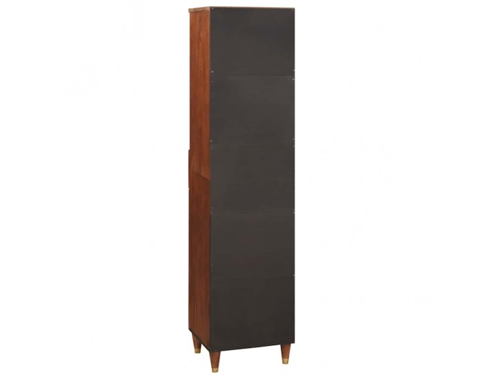 Sonata H Служебен шкаф с чекмедже с рафт Кафяво 38 x 33.5 x 160 см
