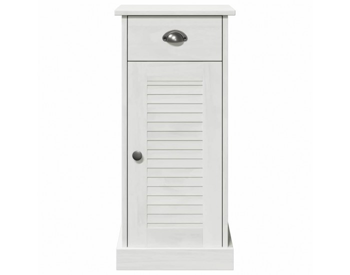 Sonata H Шкаф за баня с чекмедже с рафт VIGO Бяло 37.5 x 34 x 80 см