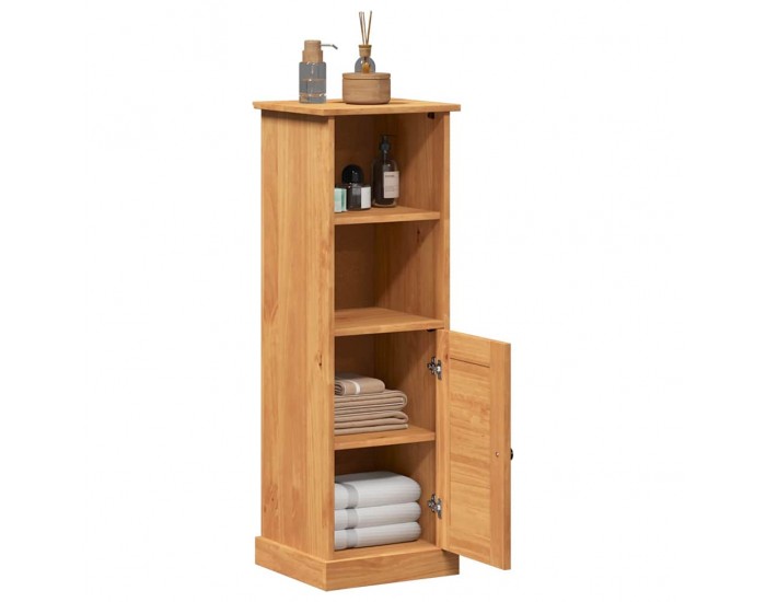 Sonata H Шкаф за баня със съхранение VIGO Меденокафяво 37 x 34 x 110 см