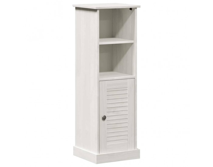 Sonata H Шкаф за баня VIGO Бяло 37 x 34 x 110 см Борово дърво масив