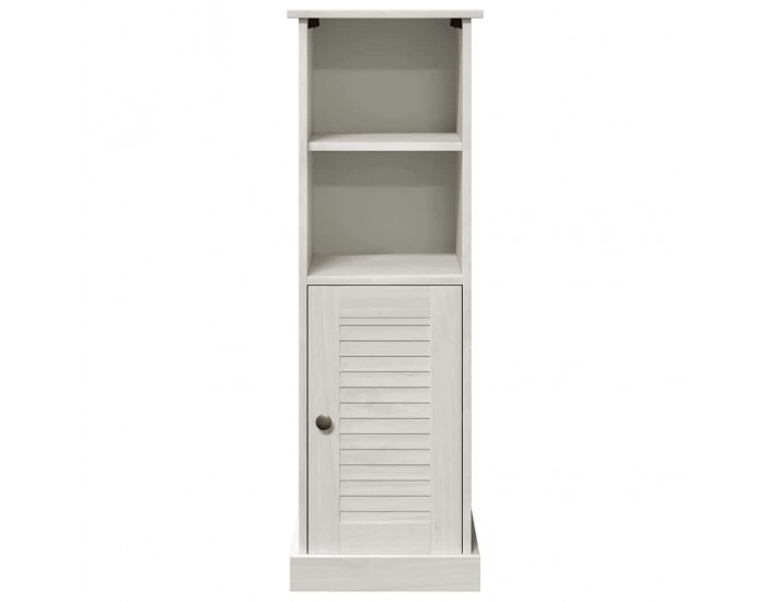 Sonata H Шкаф за баня VIGO Бяло 37 x 34 x 110 см Борово дърво масив