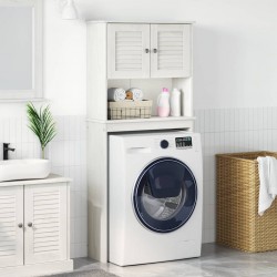 Sonata H Шкаф за пералня VIGO Бяло 72.5 x 27 x 161 см Борово дърво масив - Dulapuri de baie