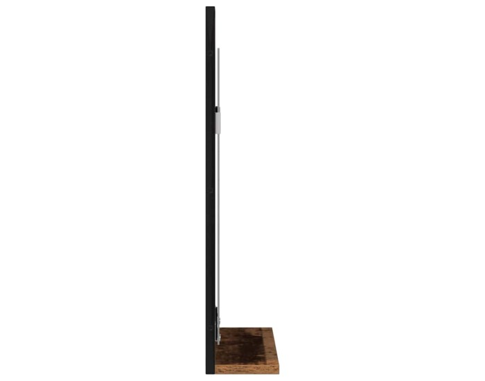 Sonata Oglindă Lemn vechi 50 x 12 x 60 cm Sticlă și Lemn Ingineresc