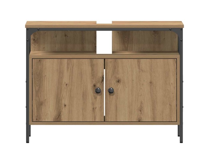 Sonata Dulap pentru Chiuveta de Baie stejar artizanal 80 x 30 x 60 cm