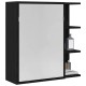 Sonata Dulap cu oglindă pentru baie Stejar Negru 62,5 x 20,5 x 64 cm