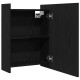 Sonata Dulap cu oglindă pentru baie Stejar Negru 62,5 x 20,5 x 64 cm